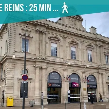 Le Nordic - T2 Parentale - 5 Mins Des Caves De Champagne *