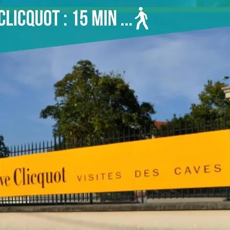 Le Nordic - T2 Parentale - 5 Mins Des Caves De Champagne * Reims